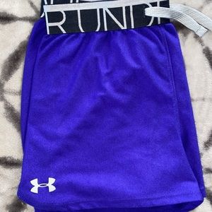 UA running shorts